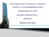 CHAPTER-5 DOOR & WINDOW.pptx